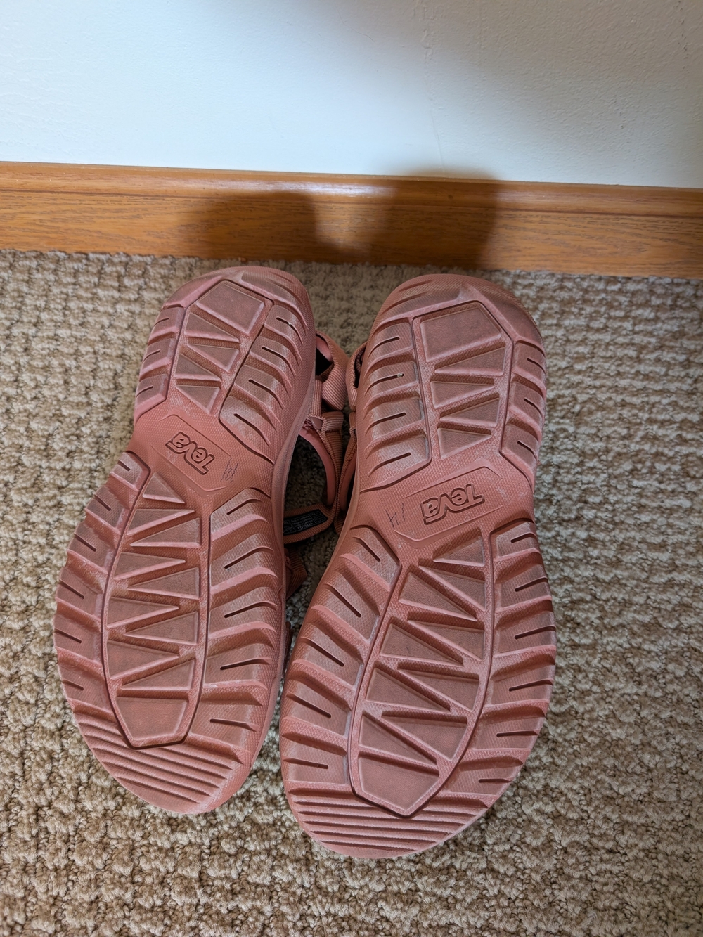 Teva Dusty Rose Strappy Outdoor Sandals - Picture 5 of 6